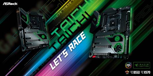 ASRock Taichi Razer Edition Gaming Motherboard Shows Infinite Potential with Chroma RGB lighting
