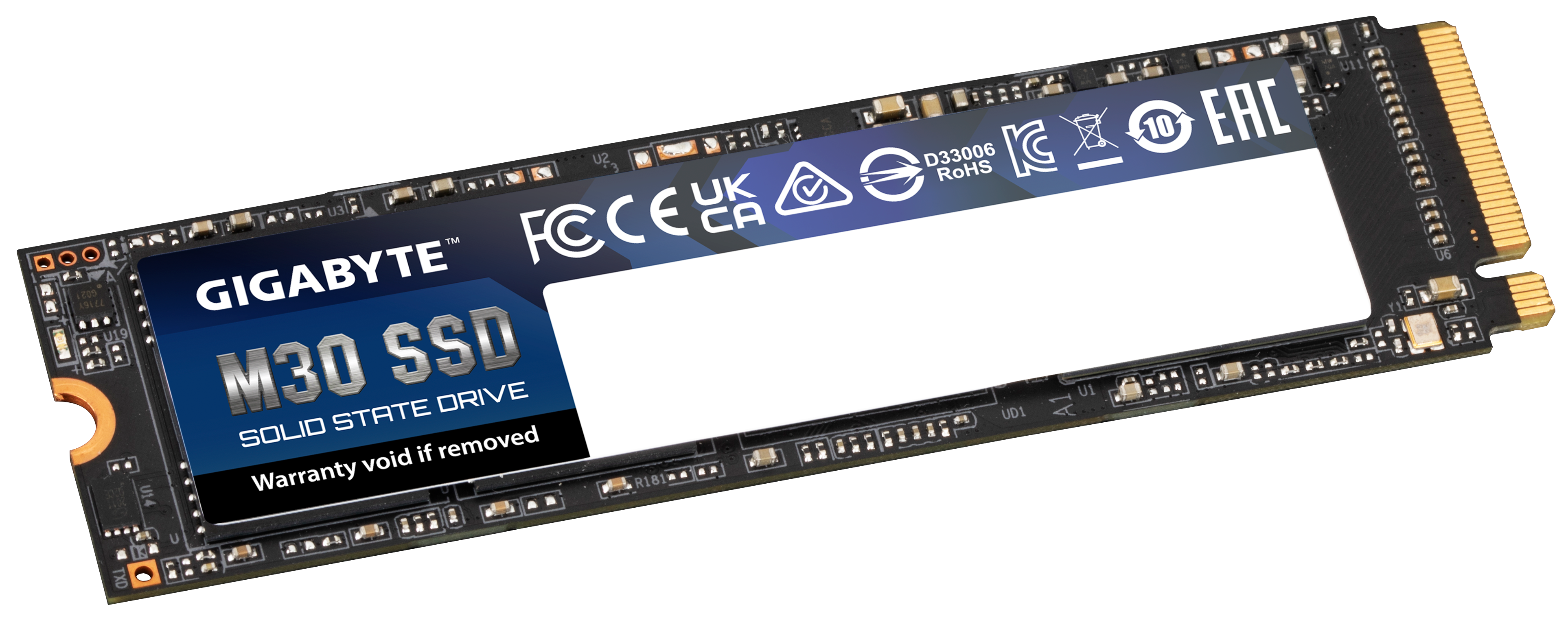 GIGABYTE Release the Latest M30 Series PCIe 3.0 x4 SSD