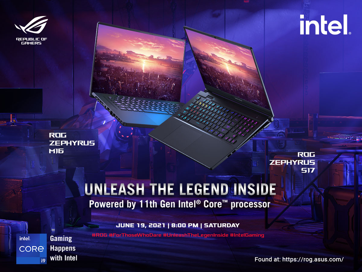 ROG PHILIPPINES IS READY TO UNLEASH THE LEGEND INSIDE WITH THE LAUNCH OF THE NEW ZEPHYRUS LINE