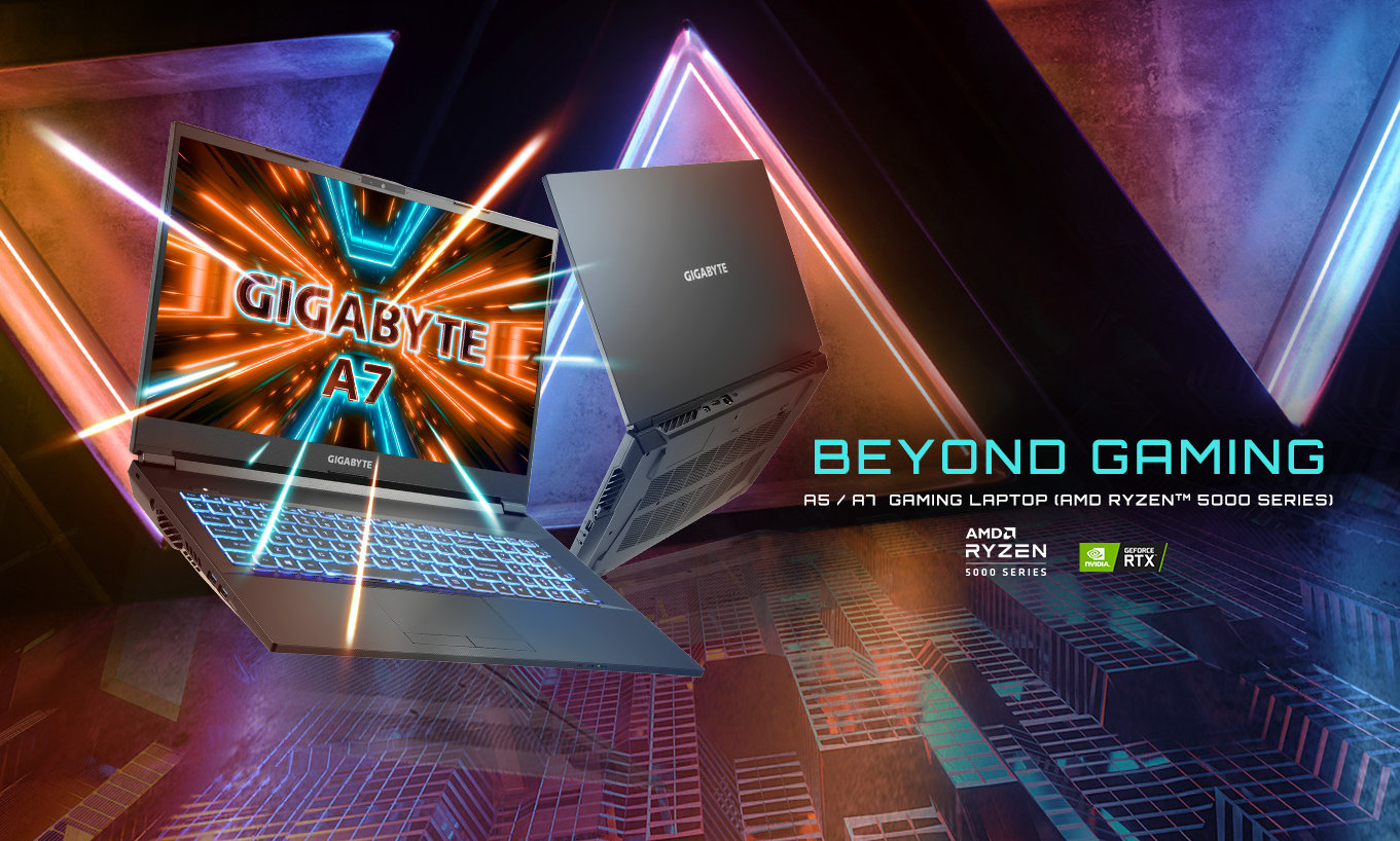 AMD YES! GIGABYTE Unveils New Ryzen-powered Gaming Laptops