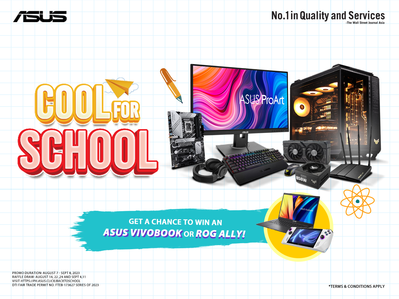 ASUS extends Cool For School promo with more products and prizes