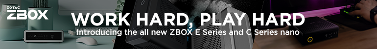 ZOTAC Unveils All-New ZBOX E Series and CSeries Mini PC Lineup with More Power and Performance from the Latest Hardware