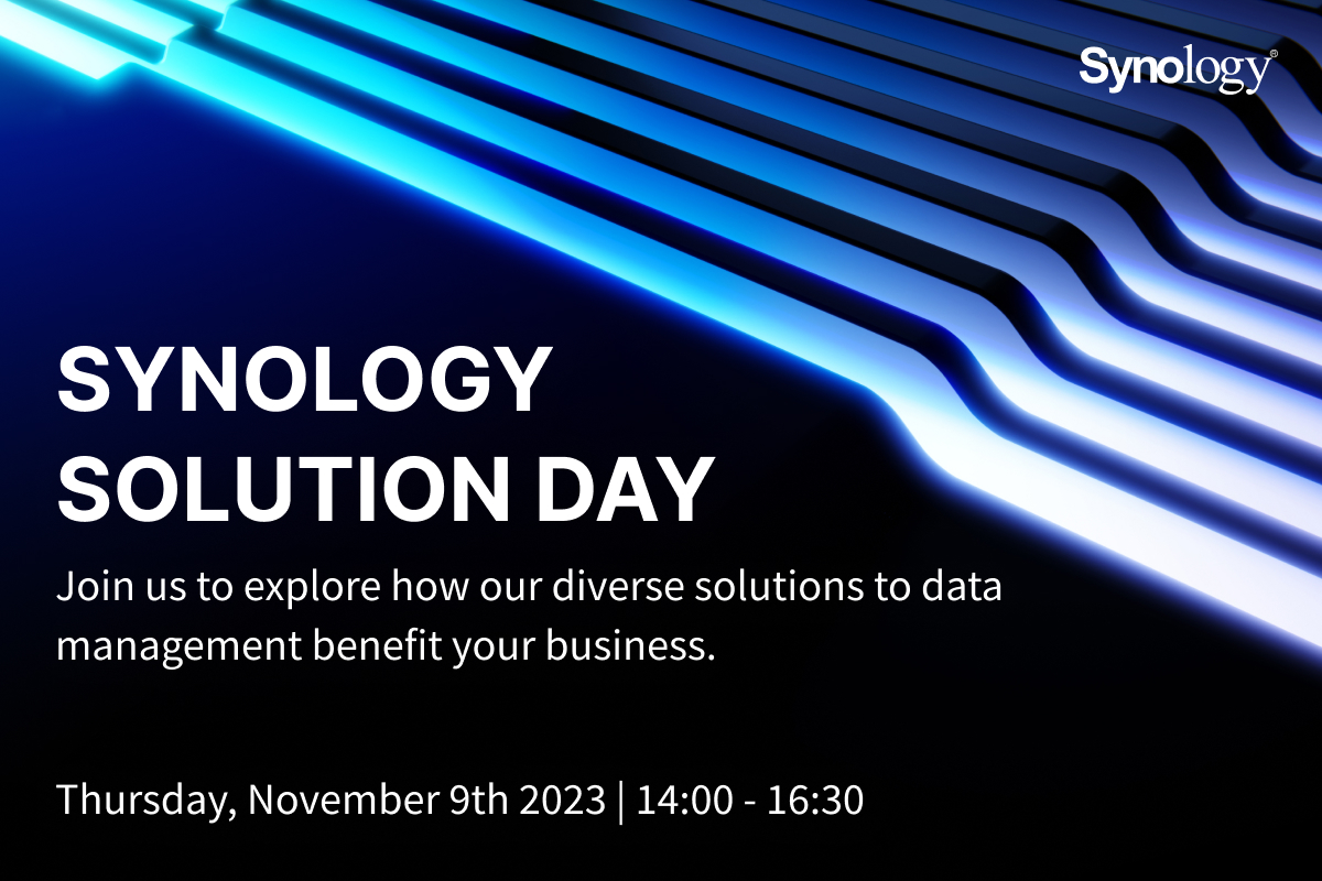 Synology to showcase enterprise data management solutions at Synology Solution Day 2023