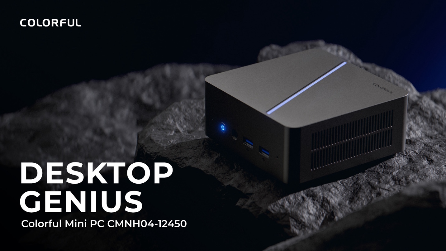 COLORFUL Launches Its First-Ever Mini PC: CMNH01-12450