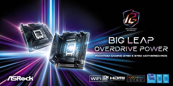 ASRock Unveils Z790I & B760I Lightning WiFi Motherboards with DDR5-8600 Support for Extreme Overdrive Power and Breaks Four World Records