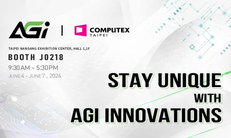 AGI Technology to Make Debut Appearance at COMPUTEX 2024