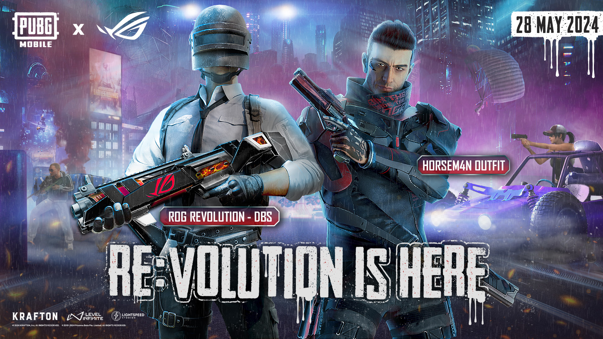 ASUS Republic of Gamers Introduce the ROG SAGA in Collaboration with PUBG MOBILE