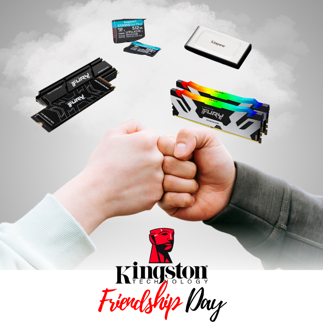 Celebrate Friendship’s Day with Kingston: Tech Gifts for Your Best Friend!