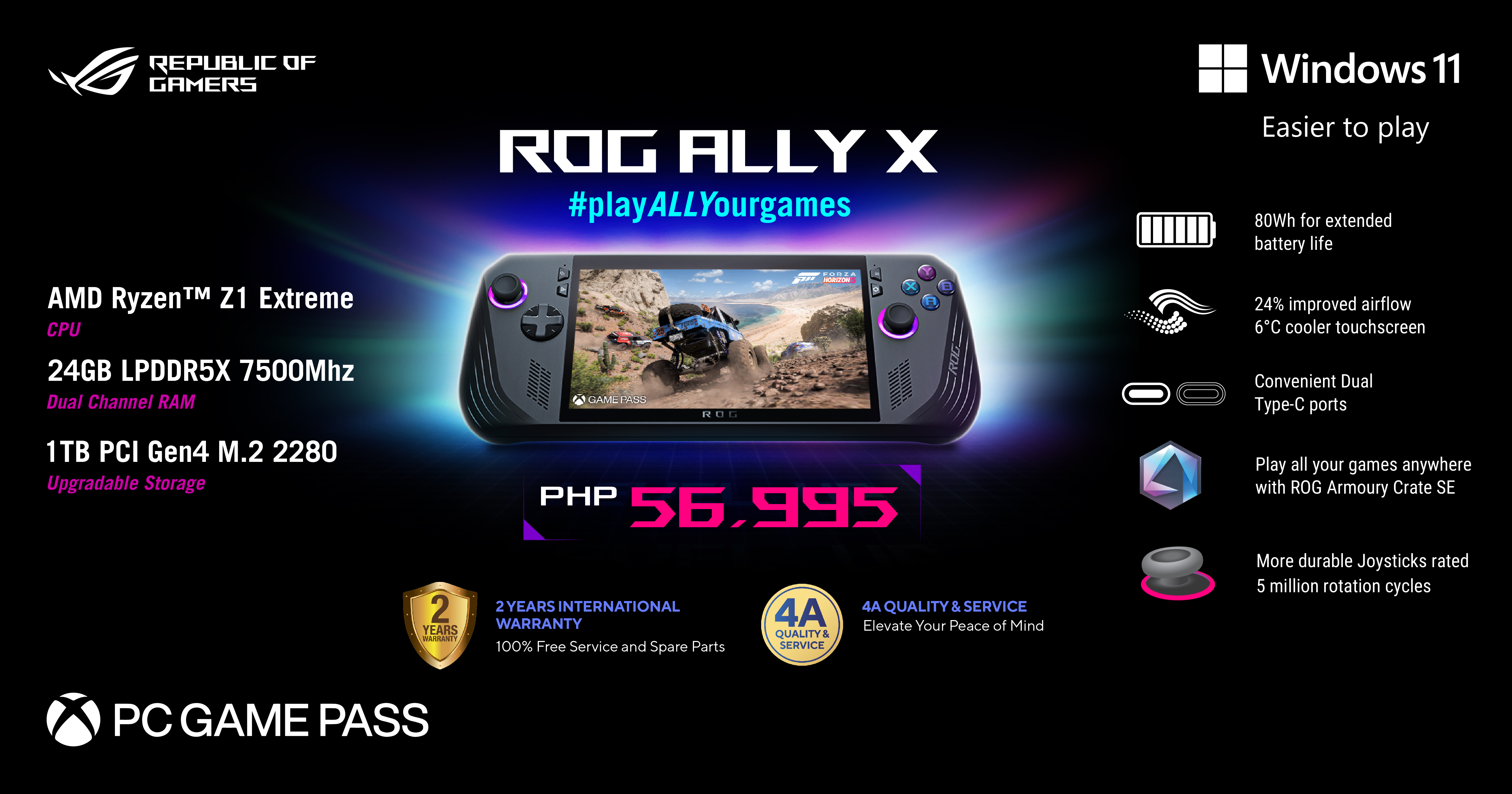 Republic of Gamers Philippines Officially Launches ROG Ally X