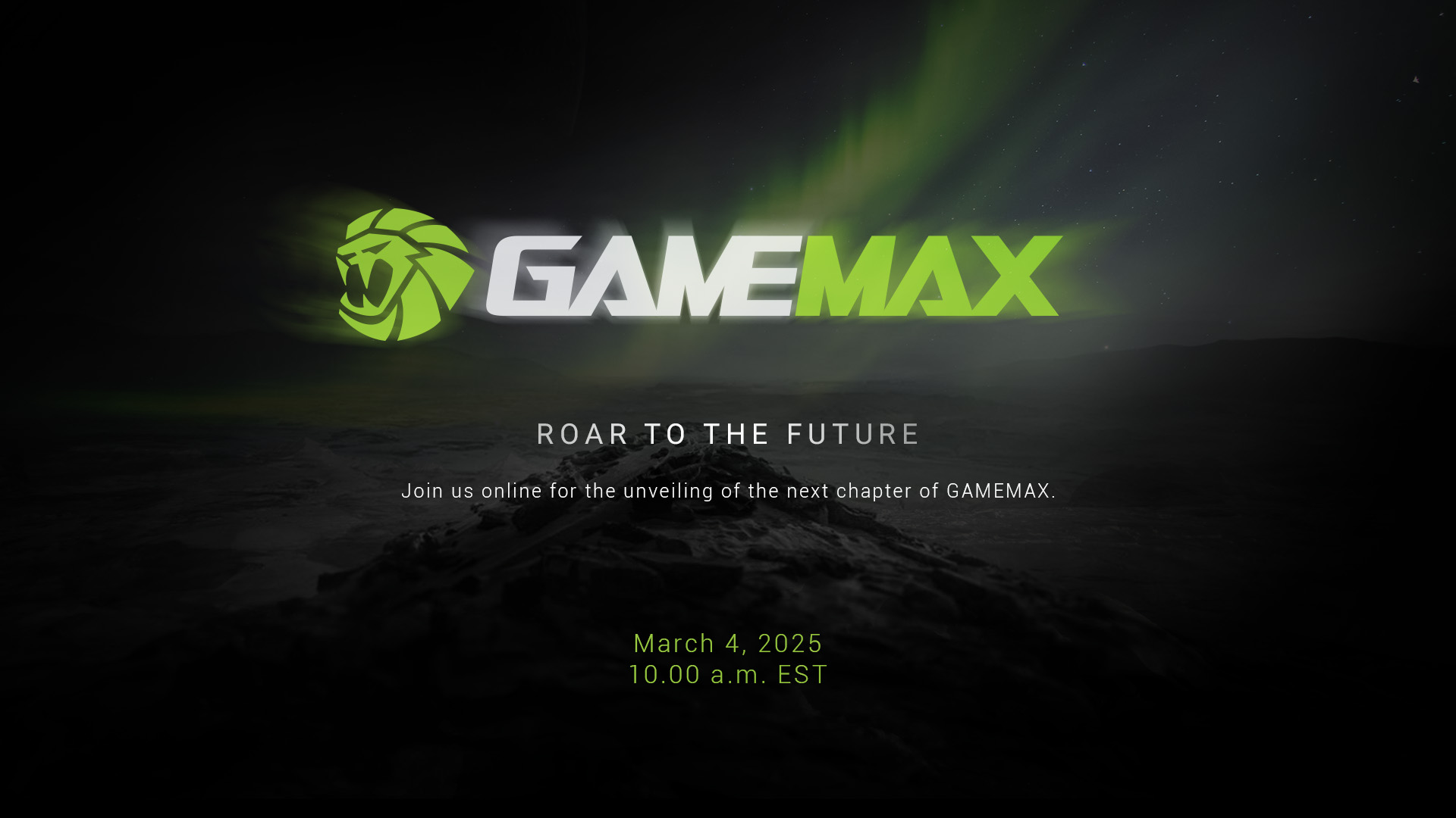 GameMax : ROAR TO THE FUTURE