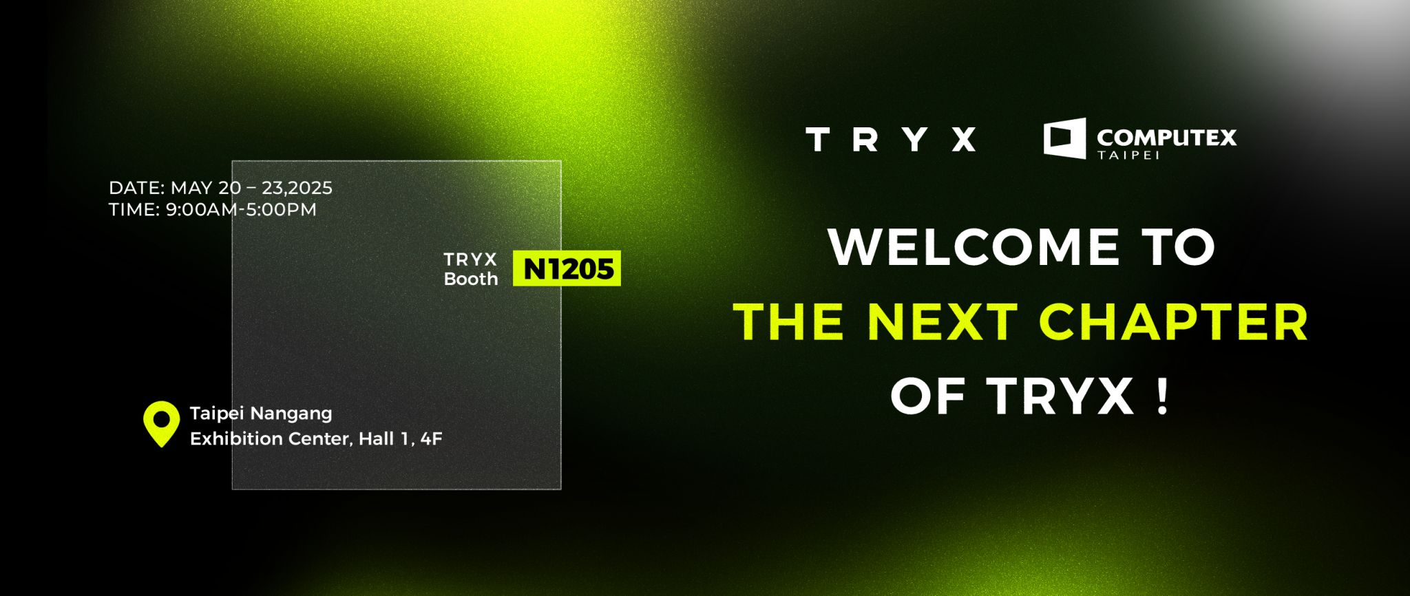 TRYX announced its participation for Computex 2025