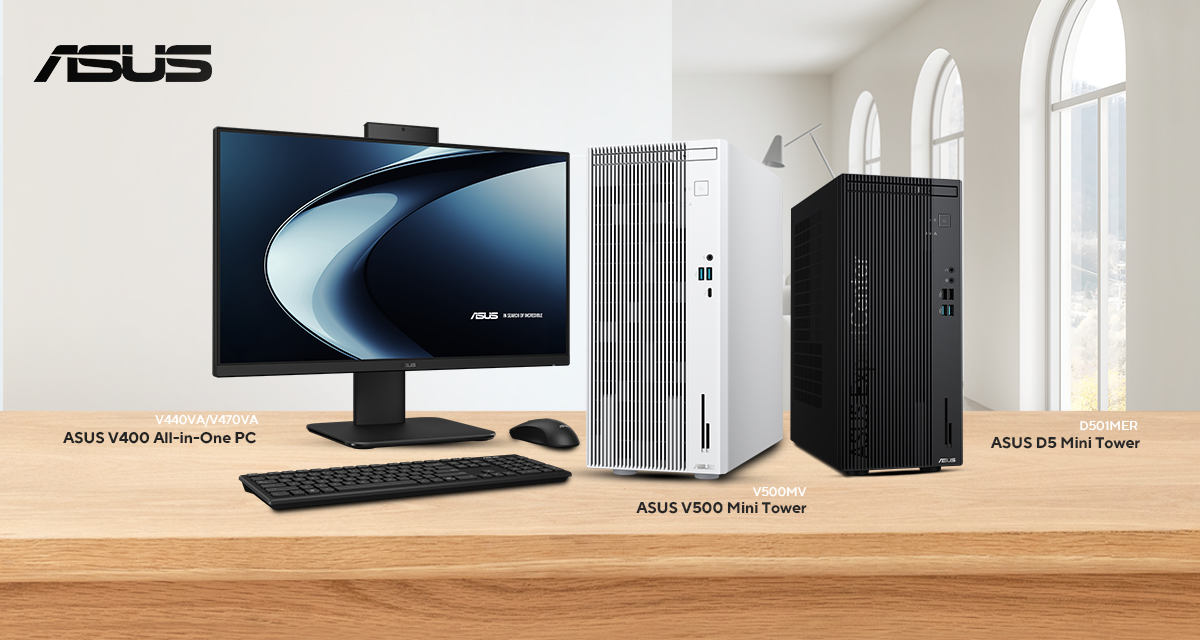 ASUS Announces 2025 Consumer Desktops and AIO PC: Spec, Features, and Pricing Revealed