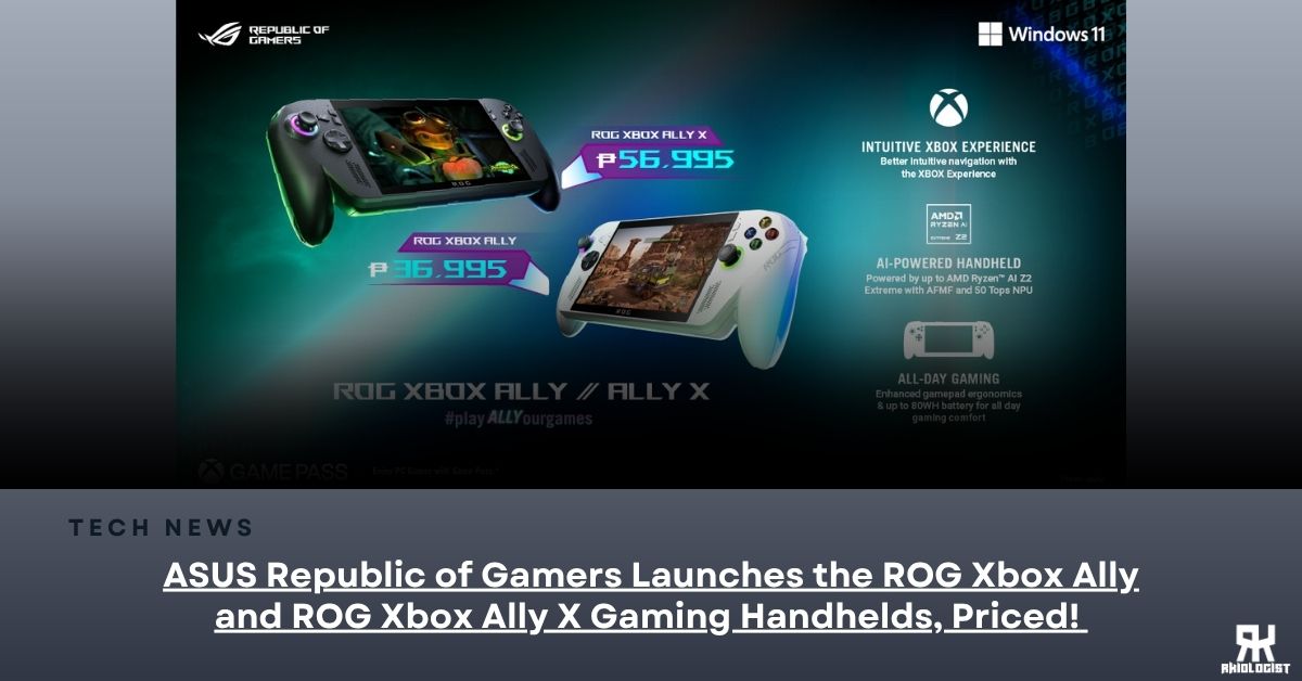 ASUS Republic of Gamers Launches the ROG Xbox Ally and ROG Xbox Ally X Gaming Handhelds, Priced!