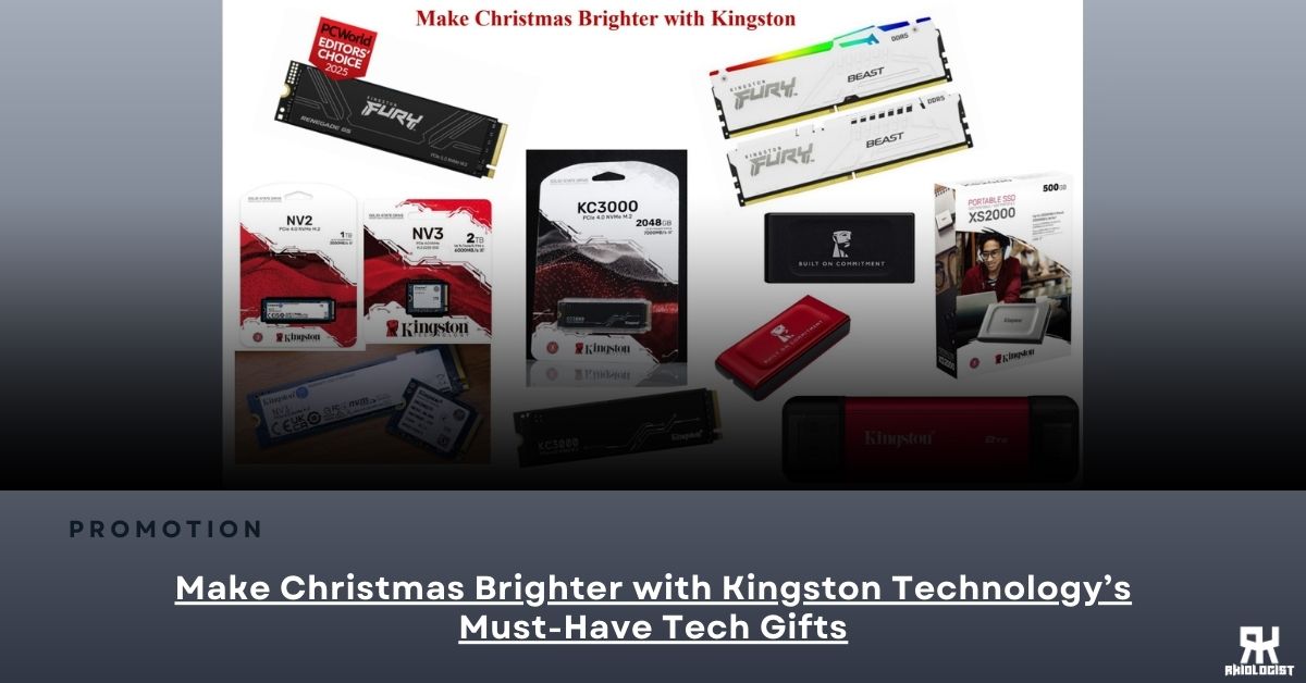 Make Christmas Brighter with Kingston Technology’s Must-Have Tech Gifts
