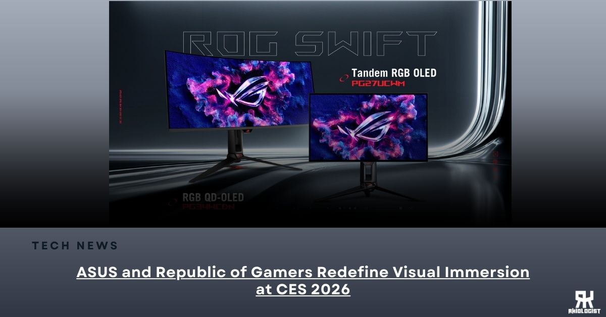 ASUS and Republic of Gamers Redefine Visual Immersion at CES 2026