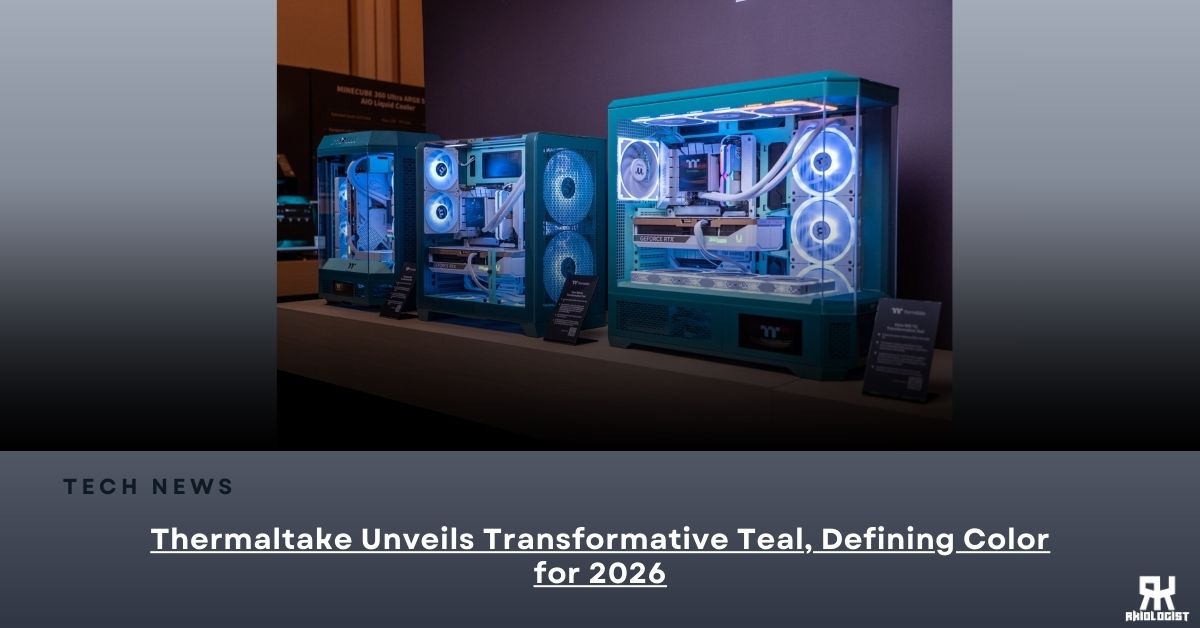 Thermaltake Unveils Transformative Teal, Defining Color for 2026