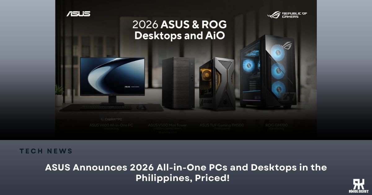 ASUS Announces 2026 All-in-One PCs and Desktops in the Philippines, Priced!