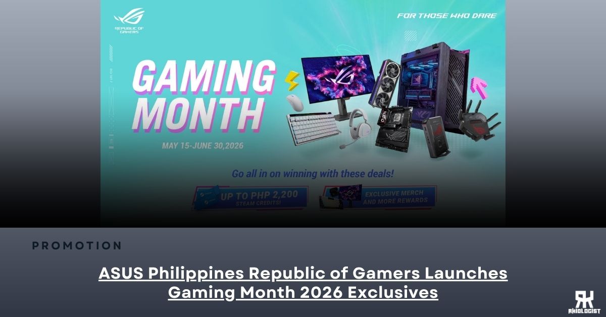 ASUS Philippines Republic of Gamers Launches Gaming Month 2026 Exclusives