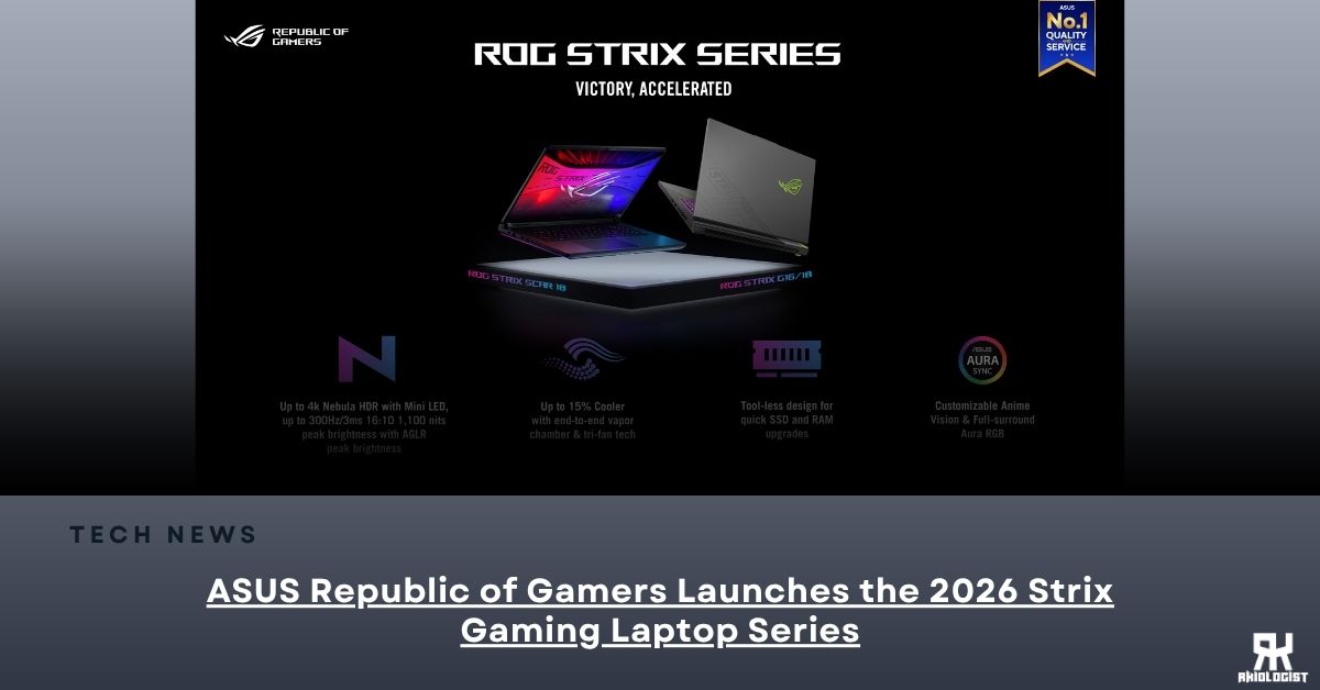 ASUS Republic of Gamers Launches the 2026 Strix Gaming Laptop Series