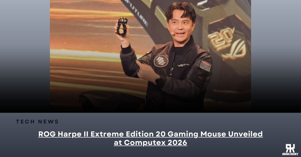 ROG Harpe II Extreme Edition 20 Gaming Mouse Unveiled at Computex 2026