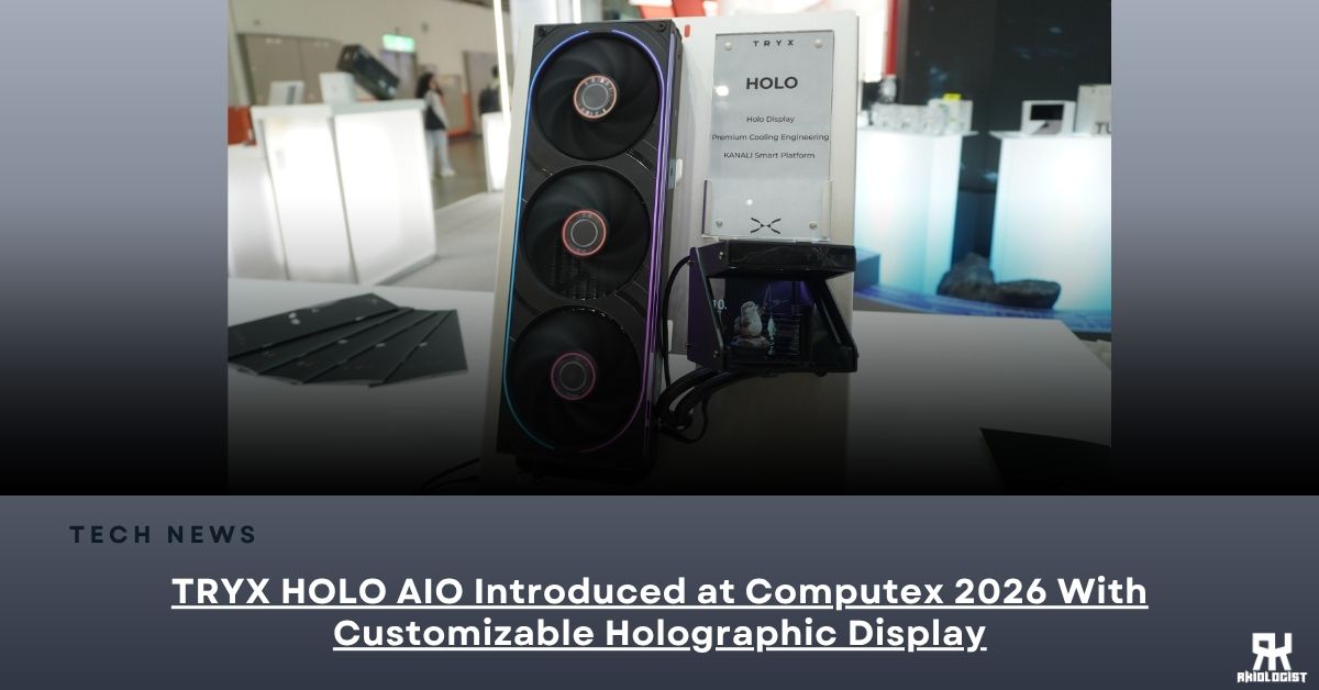 TRYX HOLO AIO Introduced at Computex 2026 With Customizable Holographic Display