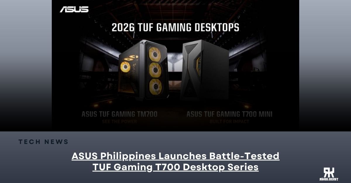 ASUS Philippines Launches Battle-Tested TUF Gaming T700 Desktop Series