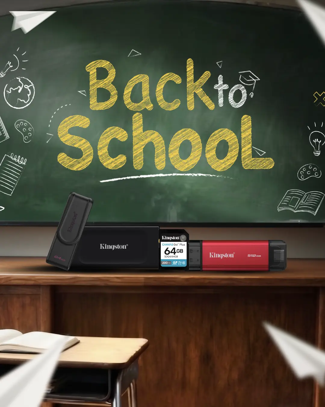 Power Every School Day with Speed and Reliability: Kingston Technology Enables Smarter School Days
