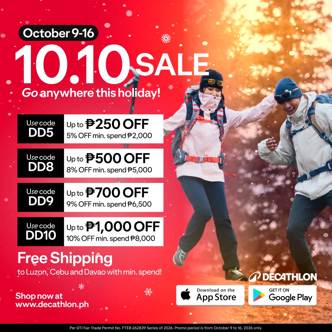 Ready, Set, Escape: Gear Up for Your Ultimate Year-End Adventure this 10.10!